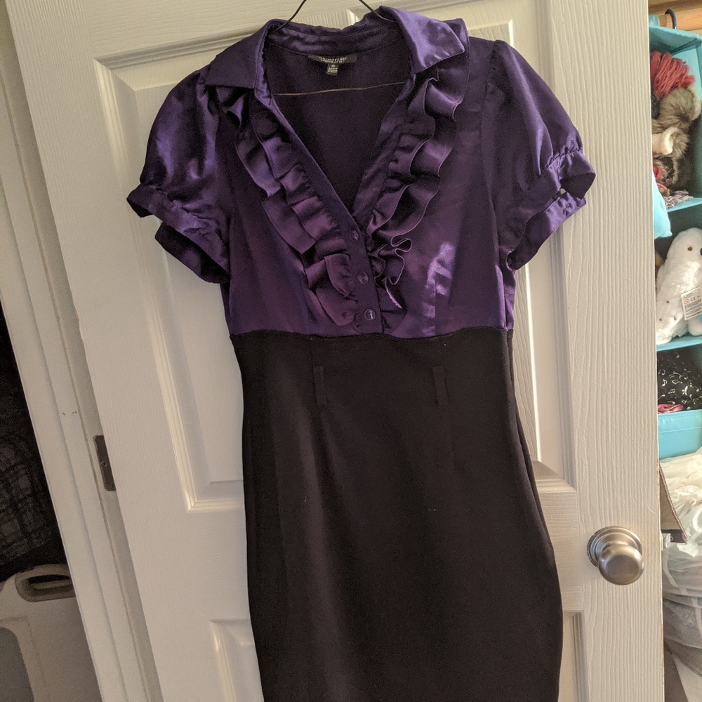Signature London Ruffled Top Dress